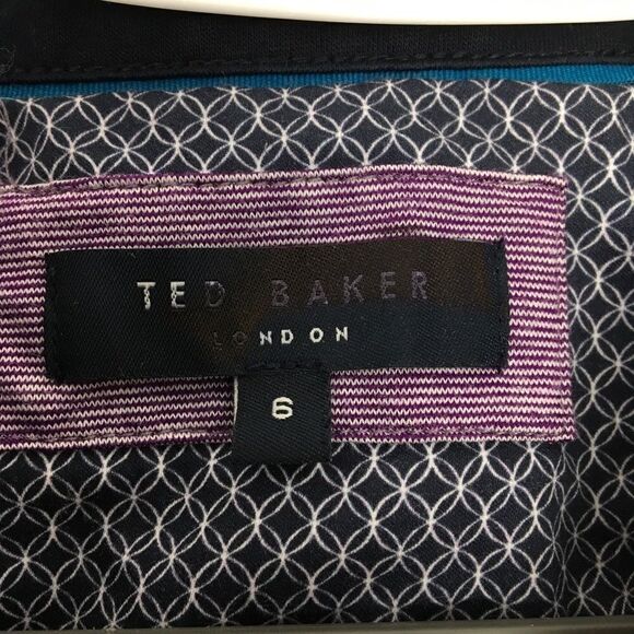 Ted Baker London Short Sleeve Polo Shirt C6 - Picture 3 of 4
